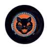 Vintage Halloween Black Cat Platter