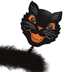 Vintage Halloween Cat Boppers - 01250