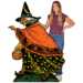 Vintage Halloween Witch Stand-Up - 00577