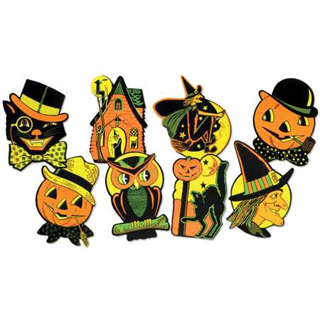 Vintage-Look Halloween Cutouts