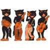 Scat Cat Band Cutouts (4/pkg)
