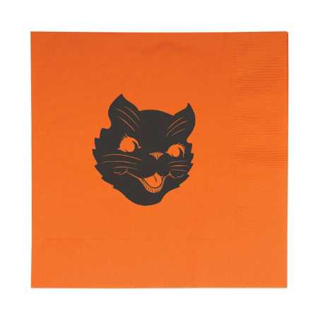 Cat Head Lunch Napkin