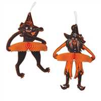 Vintage Halloween Jtd Tango Witch & Cat Vintage Halloween Tango Witch & Cat