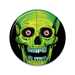 Vintage Halloween Skull Button - BT161