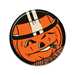 Vintage Halloween Jack O Lantern Button - BT166