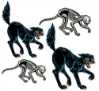 Vintage Halloween Jointed Cats
